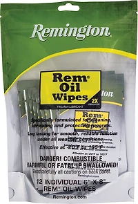 Remington Oil Wipes 12-Pack