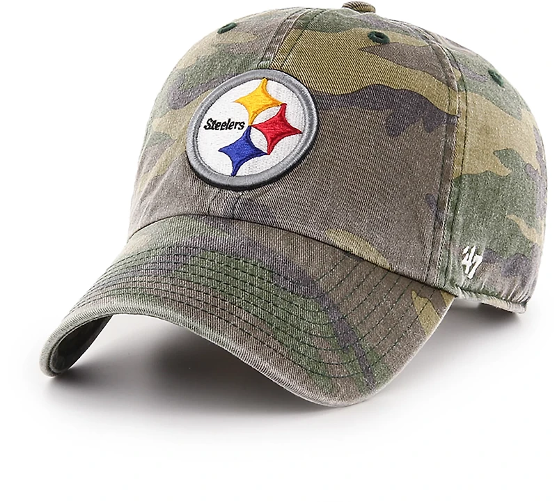 47 Steelers Camo Clean Up Cap