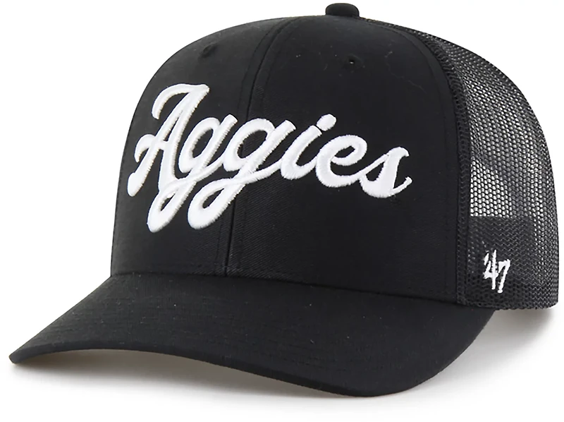 47 Texas A&M Sure Shot Script Trucker Cap