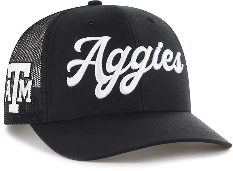 47 Texas A&M Sure Shot Script Trucker Cap