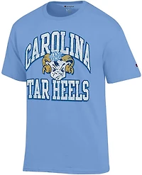Champion Men's University of North Carolina Arch Mascot Team Graphic T-shirt