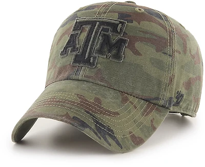 47 Adults' Texas A&M Operation Hat Trick ATM Camo Clean Up Cap