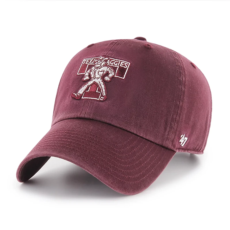 '47 Adults' Texas A&M Aggies Vault Sarge Clean Up Cap