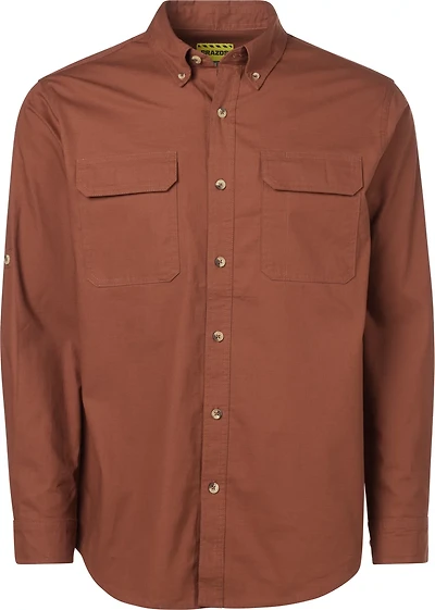 Brazos Men's Contractor Ripstop Long Sleeve Work Shirt