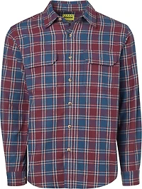 Brazos Men's Blacksmith HW Long Sleeve Flannel