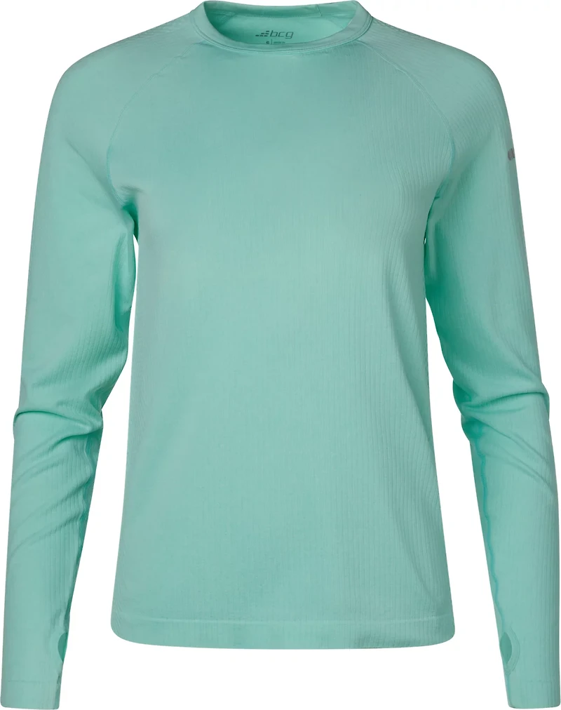 BCG Women's SMLS Rib Long Sleeve T-shirt