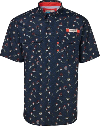 Magellan Outdoors Men’s Laguna Madre Halloween S'More Skulls Fishing Shirt