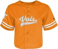 Hype and Vice Women's Tennessee Volunteers Cropped Baseball Jersey