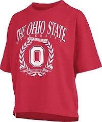 Pressbox Women's Ohio State Wendy Motley Crew T-shirt