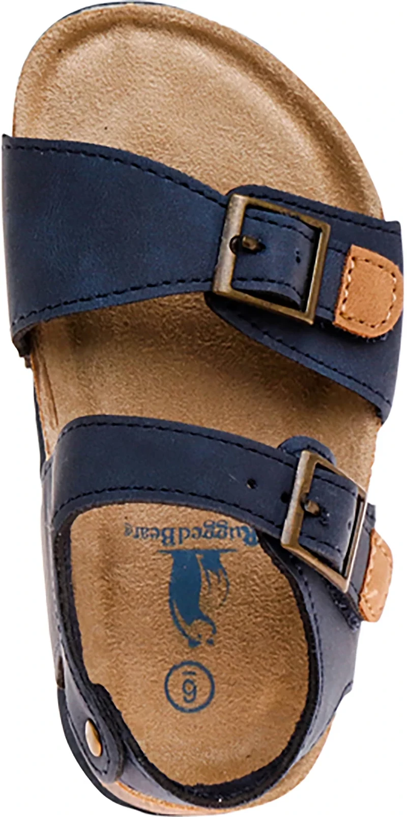 Rugged Bear Toddler Boys' Buckle Sandals