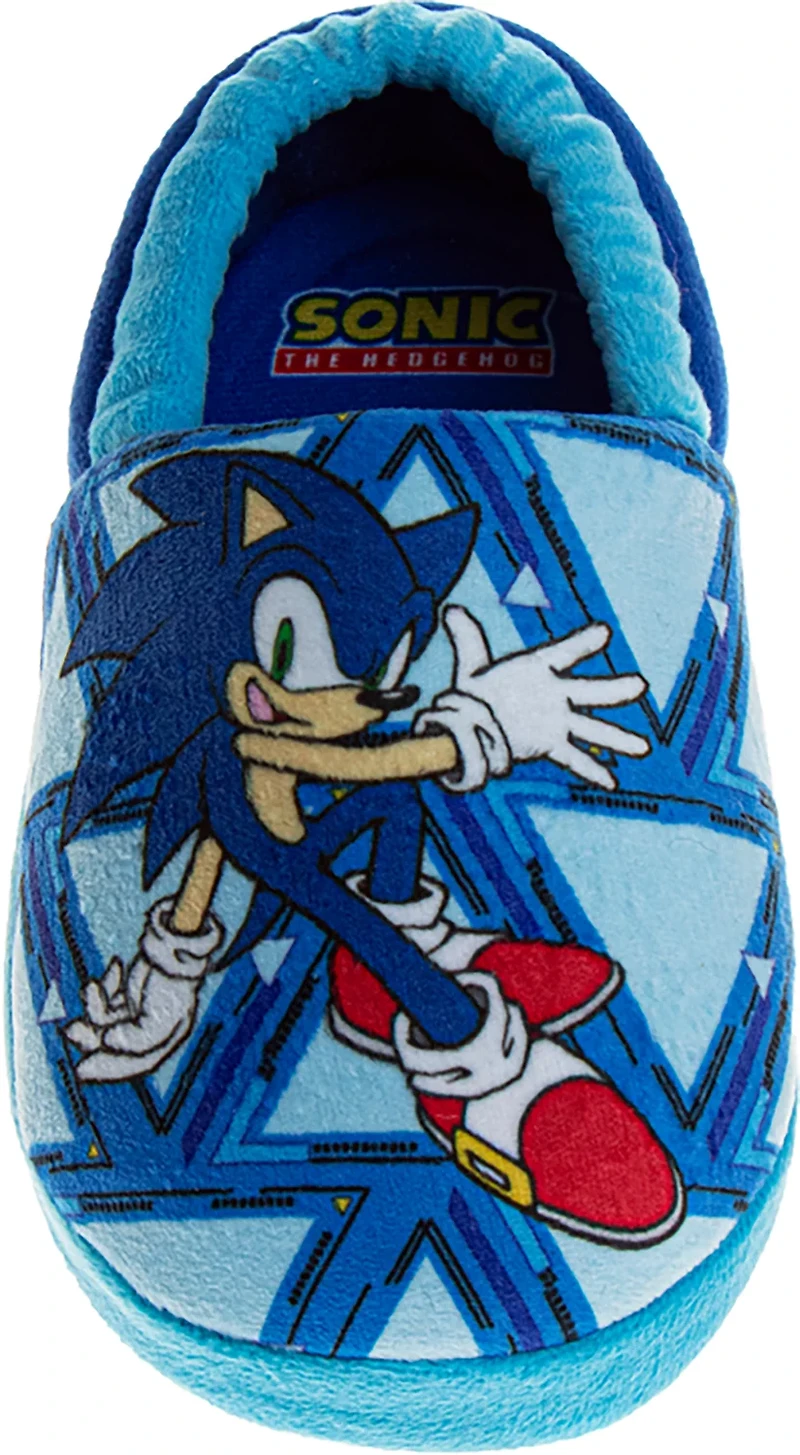 SEGA Toddler Boys' Sonic the Hedgehog Slippers