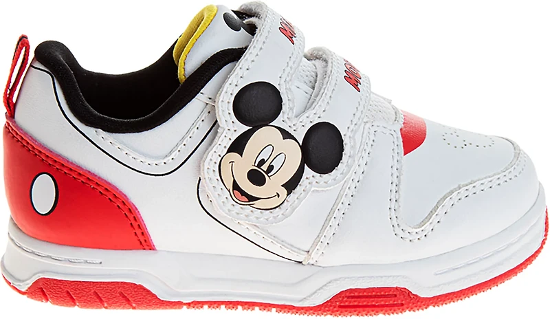 Disney Toddler Boys' Mickey Mouse Hook and Loop Shoes