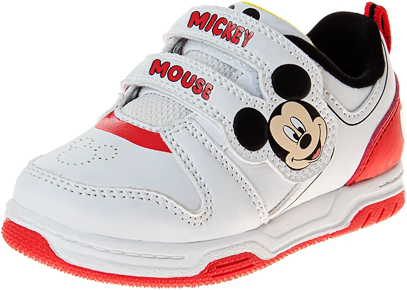 Disney Toddler Boys' Mickey Mouse Hook and Loop Shoes