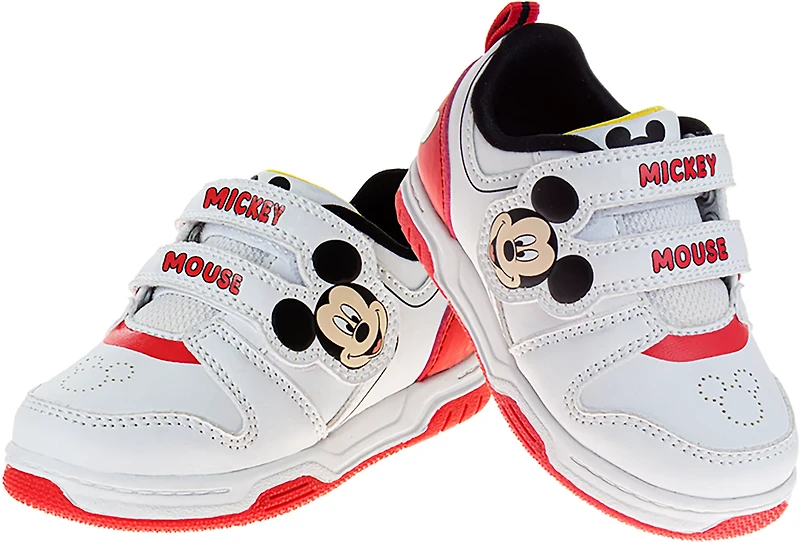 Disney Toddler Boys' Mickey Mouse Hook and Loop Shoes