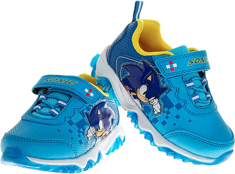 SEGA Toddler Boys' Sonic the Hedgehog Lighted Shoes