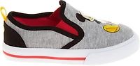 Disney Toddler Boys' Mickey Mouse Canvas Slip-On Shoes
