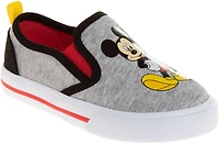 Disney Toddler Boys' Mickey Mouse Canvas Slip-On Shoes