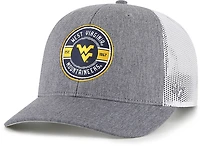 47 Adults' West Virginia Round Hash Mark Trucker Cap