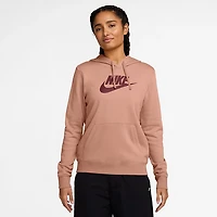 Nike Women's Club Fleece Graphic Pullover Hoodie