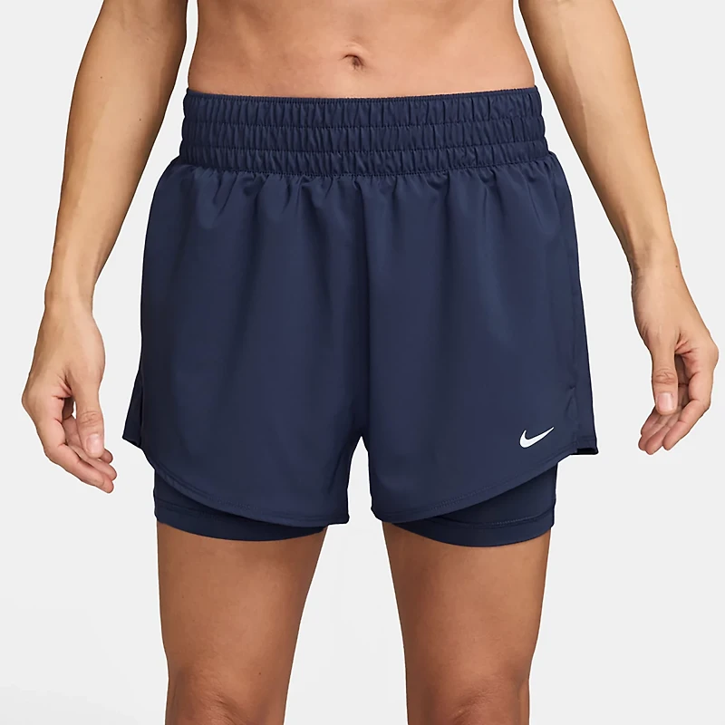 Nike Women's Dri-FIT One High-Rise 2-in-1 Shorts 3