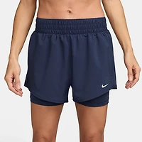 Nike Women's Dri-FIT One High-Rise 2-in-1 Shorts 3