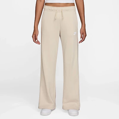 Nike Women's Sportswear Club Fleece Mid-Rise Wide-Leg Sweatpants