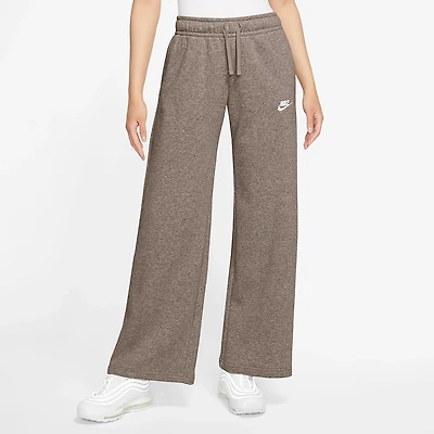 Nike Women's Sportswear Club Fleece Mid-Rise Wide-Leg Sweatpants