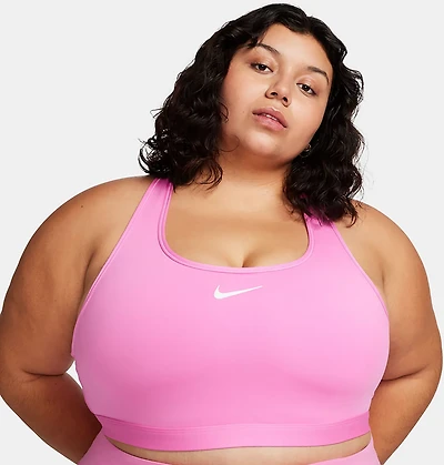Nike Women's Dri-FIT Swoosh Medium Support Plus Sports Bra