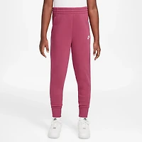 Nike Girls' Sportswear Club Fleece High-Waisted Fitted Pants