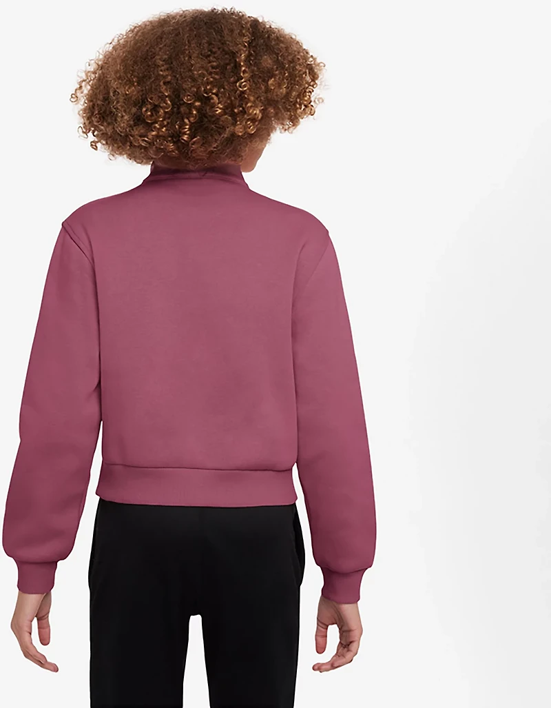 Nike Girls' Sportswear Club Fleece 1/2-Zip Pullover
