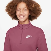 Nike Girls' Sportswear Club Fleece 1/2-Zip Pullover