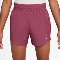 Nike Girls' One Dri-FIT High-Waisted Woven Training Shorts