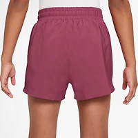 Nike Girls' One Dri-FIT High-Waisted Woven Training Shorts