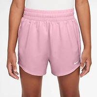Nike Girls' One Dri-FIT High-Waisted Woven Training Shorts