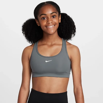 Nike Girls' Dri-FIT Swoosh Sports Bra