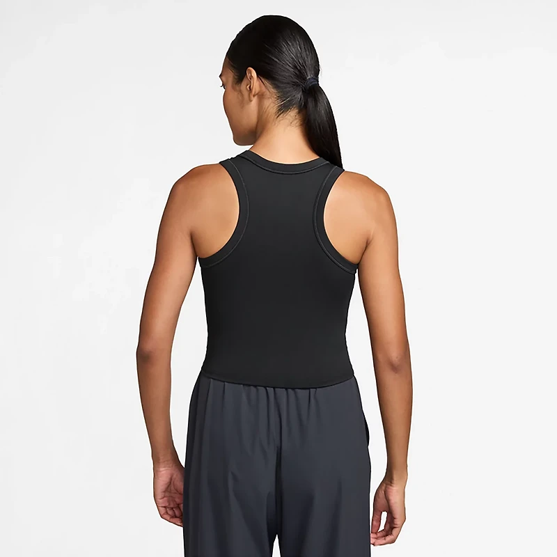 Nike Women's One Fitted Dri-FIT Cropped Tank Top