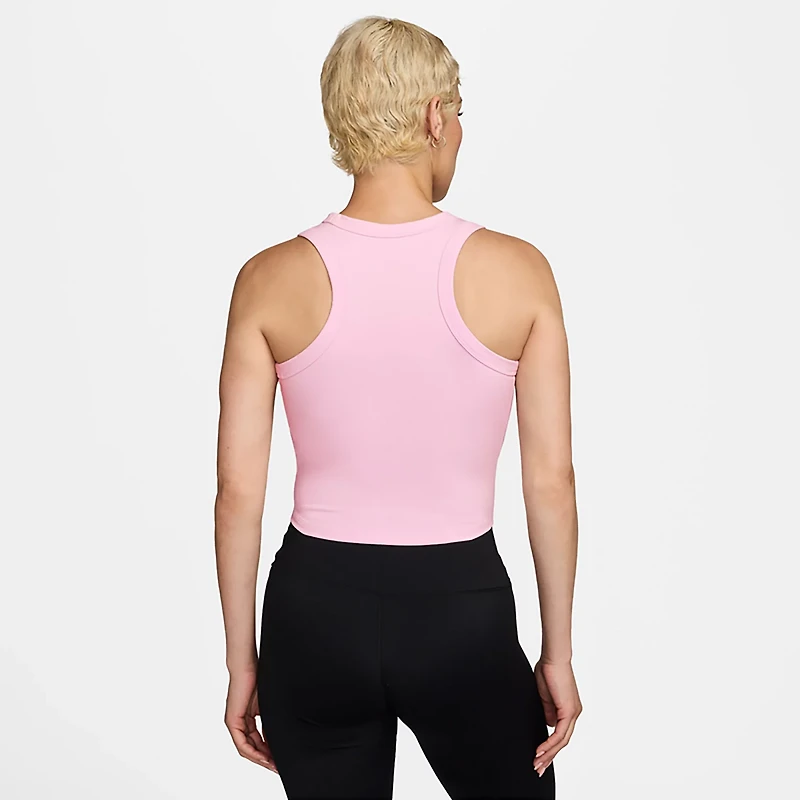 Nike Women's One Fitted Dri-FIT Cropped Tank Top