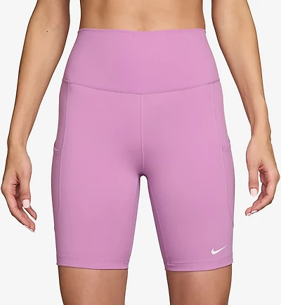 Nike Women's Dri-FIT High-Waisted Pocket Biker Shorts 8