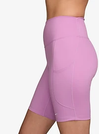 Nike Women's Dri-FIT High-Waisted Pocket Biker Shorts 8