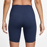 Nike Women's Dri-FIT High-Waisted Pocket Biker Shorts 8