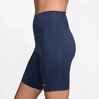 Nike Women's Dri-FIT High-Waisted Pocket Biker Shorts 8