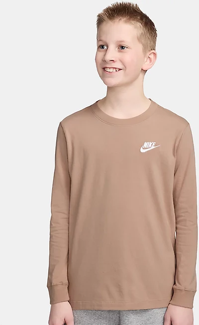 Nike Boys' Futura Long Sleeve T-shirt