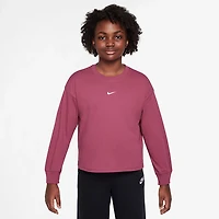 Nike Girls' Boxy Essential LBR Long Sleeve T-shirt