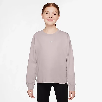 Nike Girls' Boxy Essential LBR Long Sleeve T-shirt
