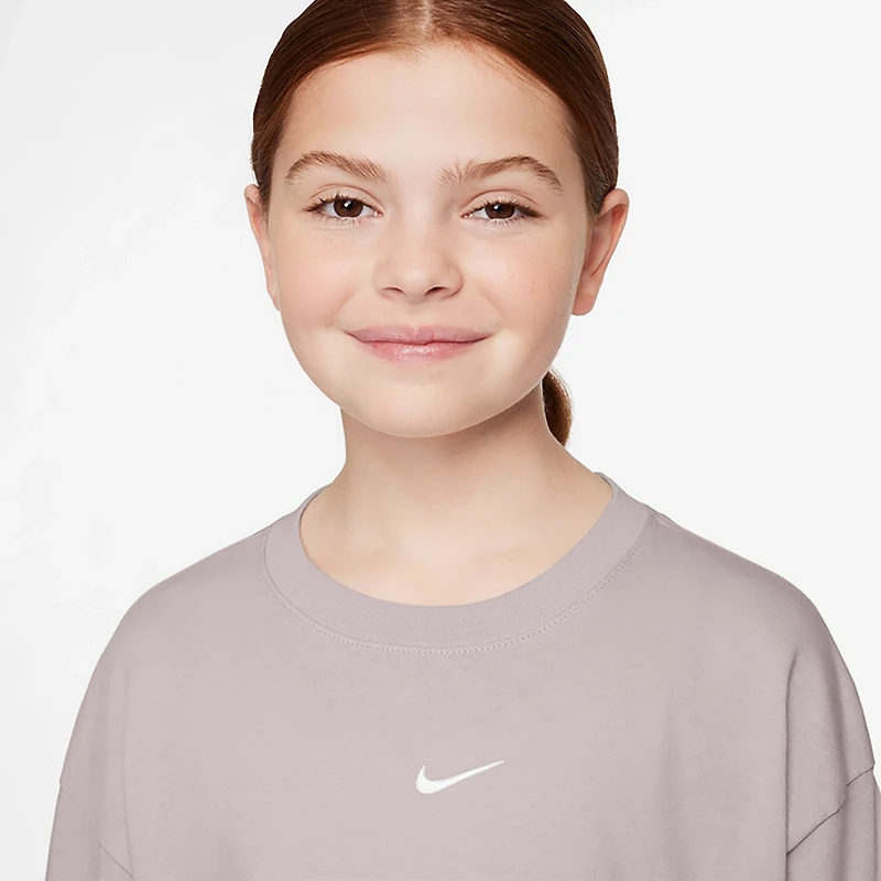 Nike Girls' Boxy Essential LBR Long Sleeve T-shirt
