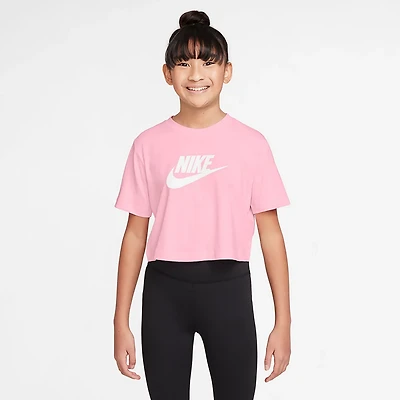 Nike Girls' Cropped Futura HBR T-shirt