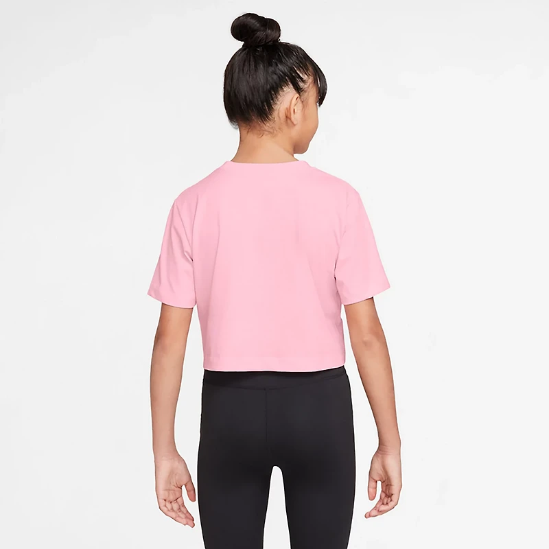 Nike Girls' Cropped Futura HBR T-shirt