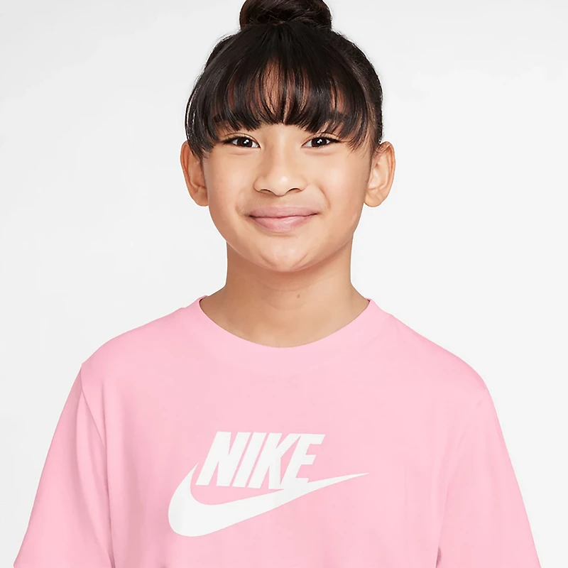 Nike Girls' Cropped Futura HBR T-shirt