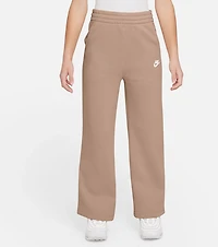 Nike Girls' Club Fleece Wide-Leg Pant