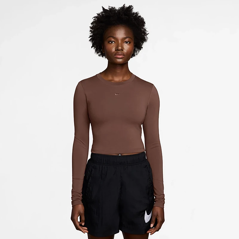 Nike Sportswear Women's Chill Knit Long Sleeve Cropped Top